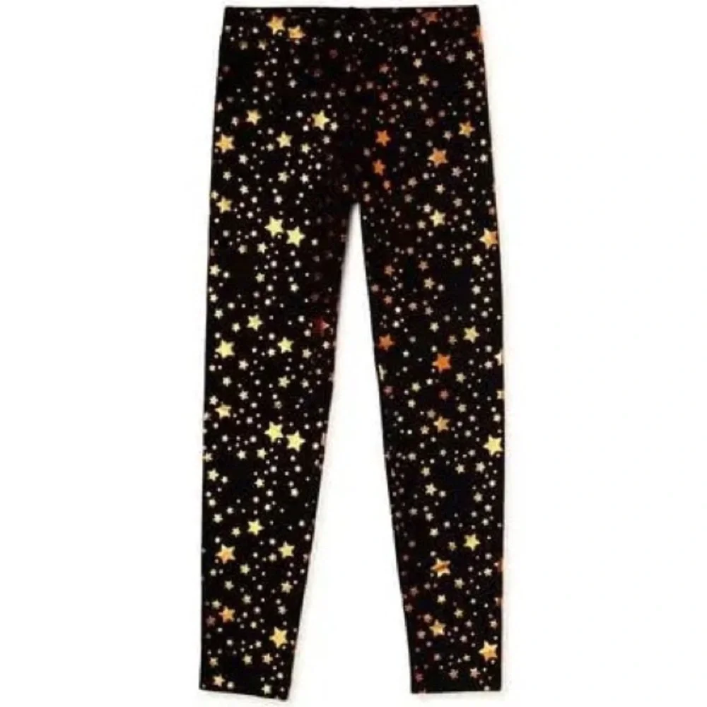 NWT Way To Celebrate Halloween Star Legging & Graphic Long Sleeve Tee Shirt